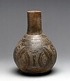 Bottle, Ceramic, pigment, Caddoan