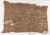 Cloth Fragment, Cotton, Peru; central coast (?)