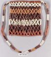 Bag with Shell Beads, Cotton, shell beads, Chimú or Chancay