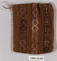 Bag, Cotton, camelid hair, Quechua