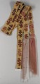 Tapestry Sash, Camelid hair, cotton, Chancay