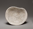Pendant with Serpent Design, Shell, Mississippian