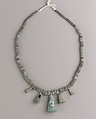 Necklace, Middle Niger artist, Copper alloy (cast), cotton cord, Middle Niger civilization