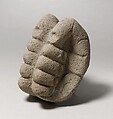 Hacha in the Shape of Bound Hands, Stone, Veracruz