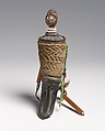 Amulet (Mohara Ody), Horn (buffalo), wood, glass, beads, fiber, Sakalava peoples