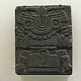Tlaltecuhtli relief, Mexica artist(s), Stone, Mexica (Aztec)