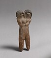 Double-headed figure, Ceramic, Valdivia