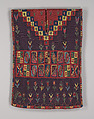 Miniature Tabard, Cotton, camelid hair, silk, metal, Inca and Spanish