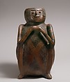 Seated Figure Vessel, Ceramic, Capulí