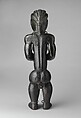 Eyema byeri (reliquary guardian figure), Okak-Fang artist, Wood, copper alloy, palm oil
