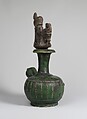 Perminangken (container for magical substances), Toba Batak artist, Wood, ceramic, Toba Batak