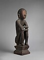 Rice Deity (Bulul), Wood, fiber, shell, Ifugao