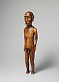 Male Figure (Moai Tangata), Wood, obsidian, bone, Rapa Nui people