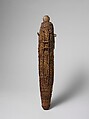 Ritual image (to'o) representing the deity Oro, Wood, coconut fiber, Maohi people