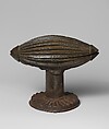 Lidded Vessel: Fluted Gourd, Brass, Edo peoples