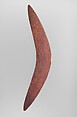Boomerang, Wood, ocher, Western Kimberley