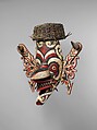 Hudoq (mask), Kenyah or Kayan artist, Wood, paint, fiber, Kenyah or Kayan peoples