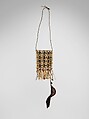 Ceremonial mat, Nauruan artist, Pandanus leaves, feathers, shell beads, shark teeth, fiber, Nauru