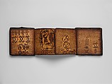 Book of Ritual Knowledge (Pustaha), Wood, bast, resin ink, fiber, Toba Batak people