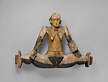 Dilukai (gable figure), Belauan artist, Wood, paint, Belauan