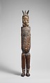 Male Figure, Wood, pigment, Kuyu peoples