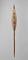 Paddle (Hose), Wood, paint, Bougainville or Buka Island