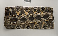 Painting from a Ceremonial House Ceiling, Mburrnggei, Amachi-Kalaba, Sago palm spathe, paint, Kwoma, Amachi-Kalaba clan