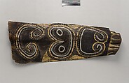 Painting from a Ceremonial House Ceiling, Mburrnggei, Amachi-Kalaba, Sago palm spathe, paint, Kwoma, Amachi-Kalaba clan