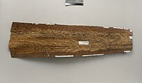 Painting from a Ceremonial House Ceiling, Yuanei, Abgwala Kalaba, Sago palm spathe, paint, Kwoma, Abgwala Kalaba clan
