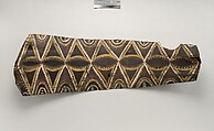Painting from a Ceremonial House Ceiling, Numei, Amachi Kalaba, Sago palm spathe, paint, Kwoma, Amachi-Kalaba clan