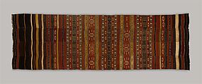 Interior Hanging (arkilla kunta), Wool, cotton, natural dye, Fulani peoples