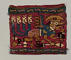 Coca bag, Moche artist(s), Camelid hair, cotton, Moche