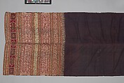 Shoulder Cloth (Selendang), Silk, metal wrapped thread, Sumatra