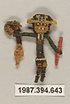 Border Fragment, Figure, Camelid hair, Nasca