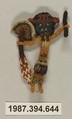 Border Fragment, Figure, Camelid hair, Nasca