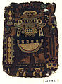 Embroidered Fragment with Figure, Camelid hair, Paracas