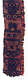 Embroidered Mantle Fragment, Camelid hair, Paracas