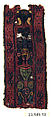 Embroidered Border Fragment, Camelid hair, Nasca