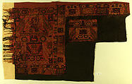 Embroidered Mantle Fragment, Camelid hair, Paracas