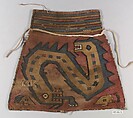 Bag, Camelid hair, cotton, Nasca