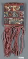 Bag with Fringes, Cotton, camelid hair, Wari