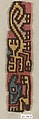 Band Fragment, Camelid hair, Nasca