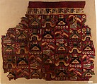 Woven Panel Fragment, Cotton, camelid hair, Peruvian