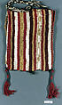 Bag with Tassels, Camelid hair, cotton, Peruvian