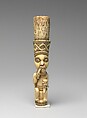 Scepter: Male Figure, Ivory, Kongo peoples