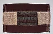 Ceremonial Textile (Ulos Ragidup), Cotton, Toba Batak people