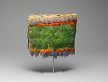 Miniature Dress, Cotton, feathers, Ica