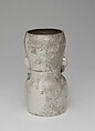 Warrior vessel, Chimú artist(s), Silver, Chimú
