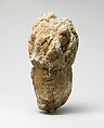 Head from a figure, Yoruba artist, Soapstone, Yoruba peoples