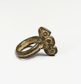 Ring with Chameleon (Yawiige), Brass, Senufo